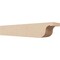 Ekena Millwork 4in. W x 4in. H x 24in. L Del Monte Woodgrain TimberThane Rafter Tail, Primed Tan RFTUR04X04X24DELRCPR - alternate 1
